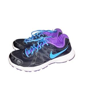 Nike Womens Revolution 2 554900-023 Black Running Shoes Sneakers Size 8.5